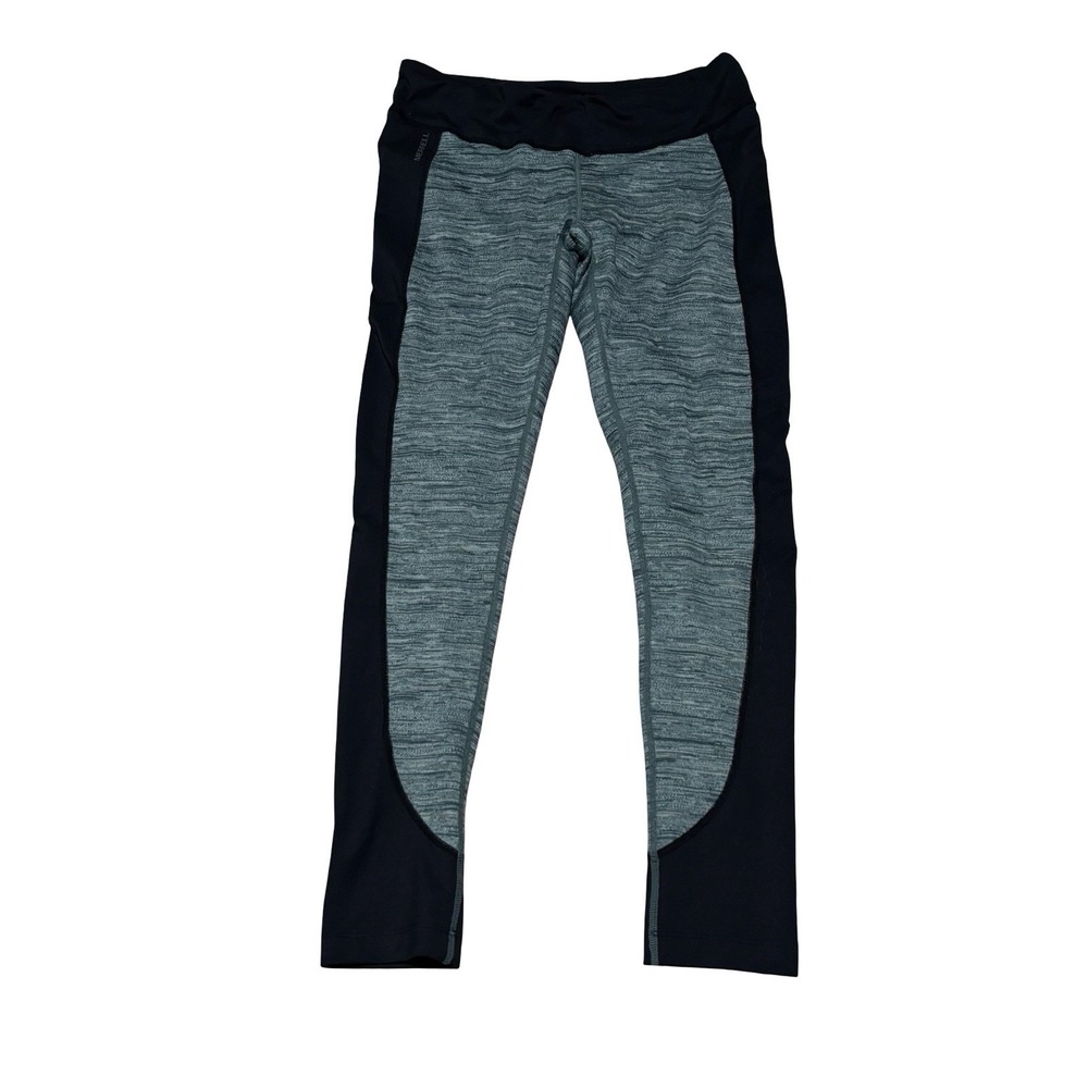 Merrell Women's Outdoor Performance Leggings Blue Black Size LG 29 x‎ 26